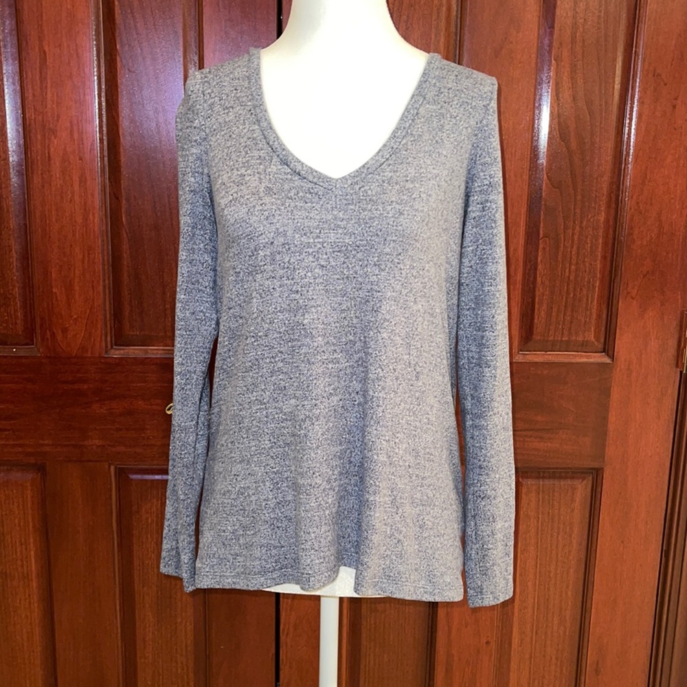 🦅 Soft and Sexy Plush V-Neck Sweater